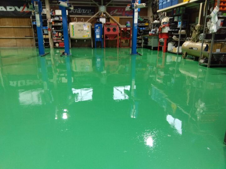 小山市の工場の塗床塗装｜栃木県、茨城県